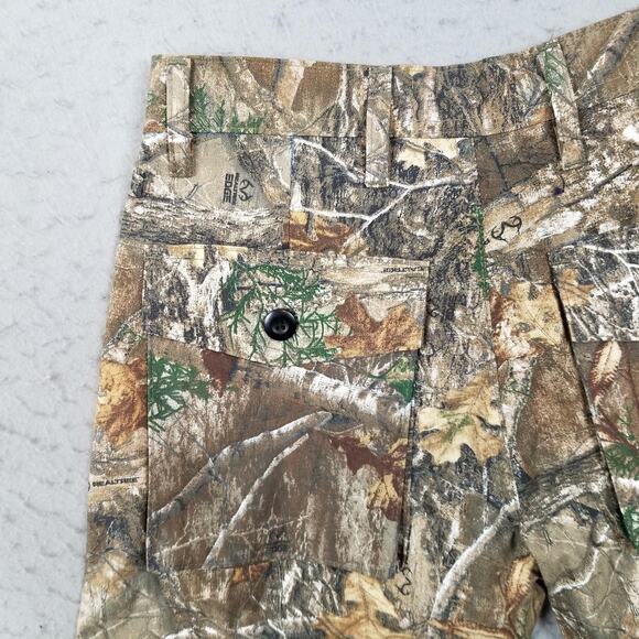Realtree Staghorn Creek Shorts Mens 28 Camo Realtree Edge Hunting Outdoors - Picture 7 of 15